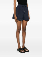 Herno Drawstring Waist Blue Shorts Blue