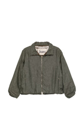 Herno Technical Linen Short Coat Green