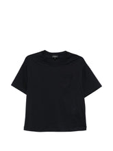 Emporio Armani Chest Pocket Cotton T-Shirt Blue