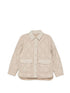 Woolrich Quilted Nylon Blouson Jacket Beige