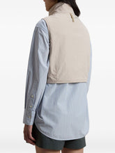 Woolrich Zip Pocket Nylon Vest Beige