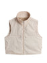 Woolrich Zip Pocket Nylon Vest Beige
