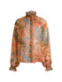 Etro Printed silk shirt PINK