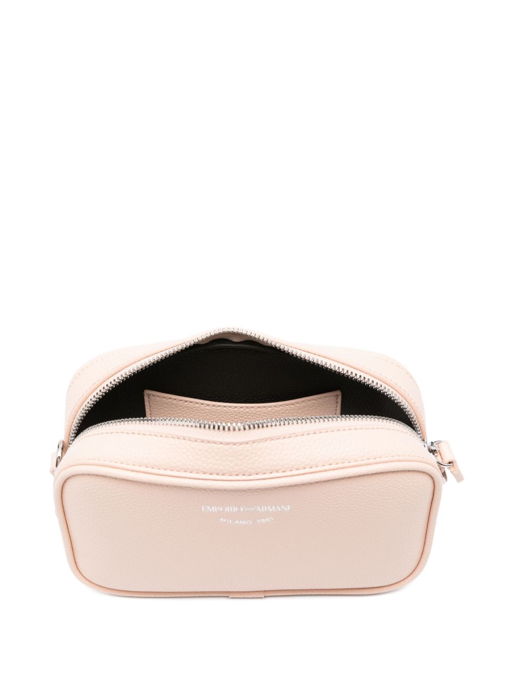 Emporio Armani Deer-Print Camera Case With Shoulder Strap PINK