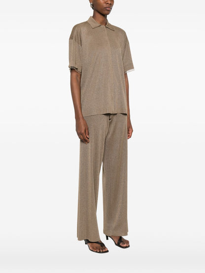 Fabiana Filippi Short-sleeves shirt BROWN