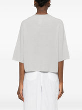 Fabiana Filippi Cotton blend-t-shirt LIGHT BLUE