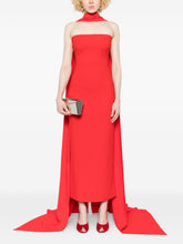 Solace London Martine maxi dress RED