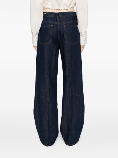 Seven Stovepipe straight denim jeans INK