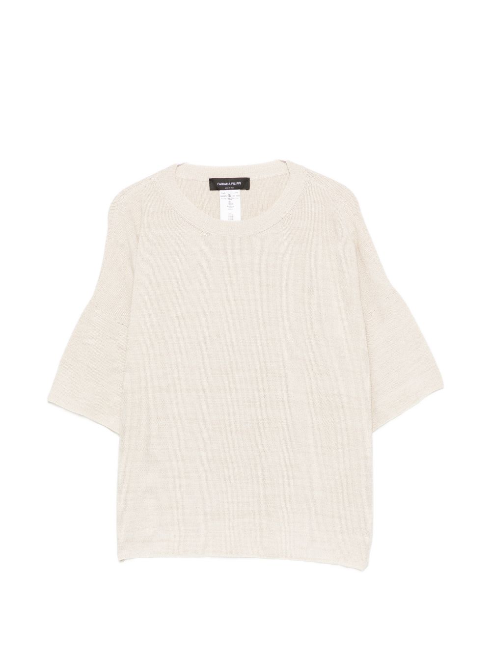 Fabiana Filippi Cotton blend t-shirt WHITE