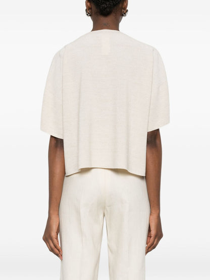 Fabiana Filippi Cotton blend t-shirt WHITE