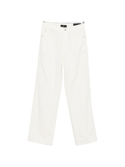 Seven Linen trousers WHITE