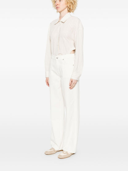 Seven Linen trousers WHITE