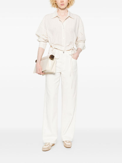 Seven Linen trousers WHITE