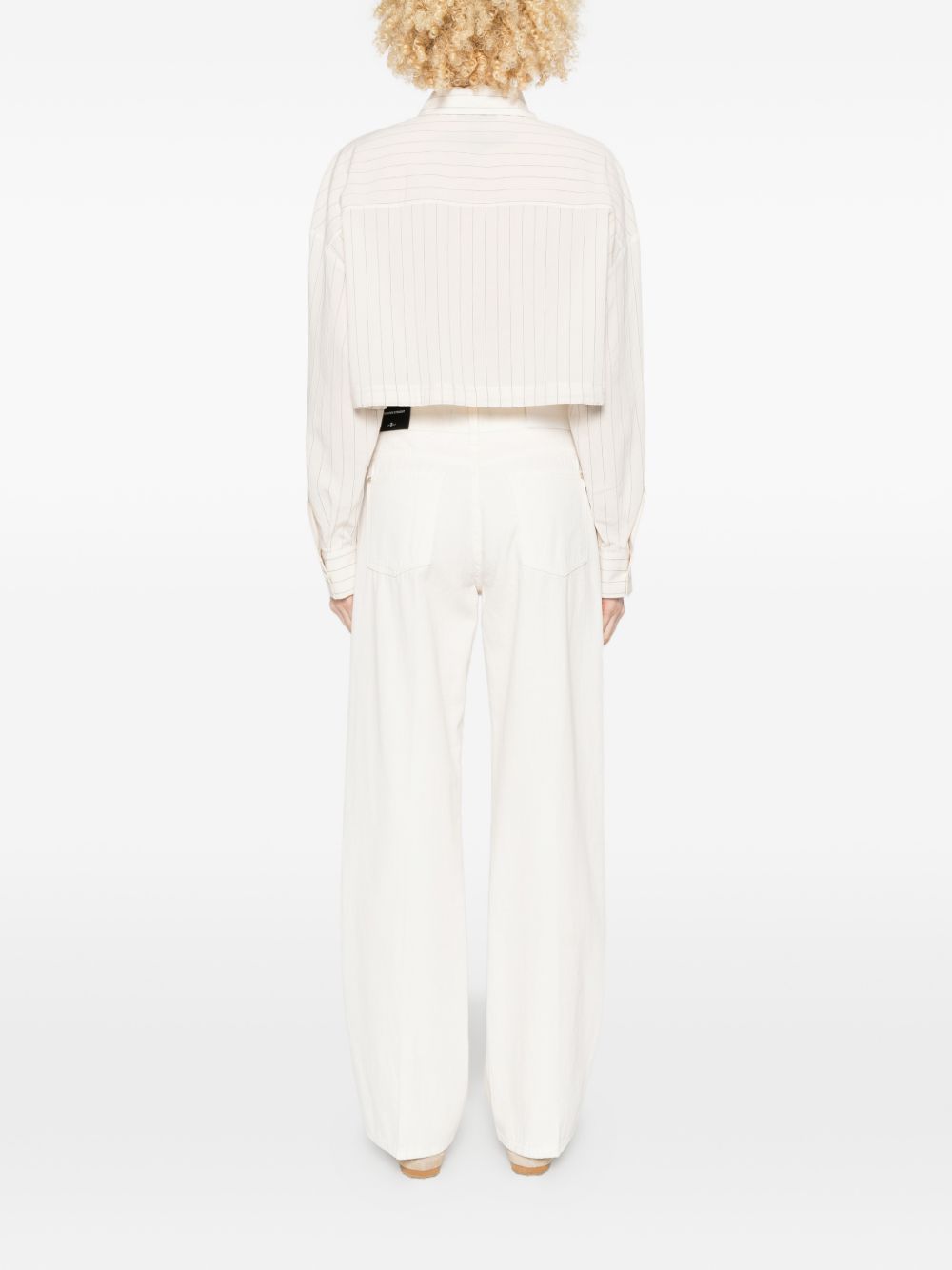 Seven Linen trousers WHITE