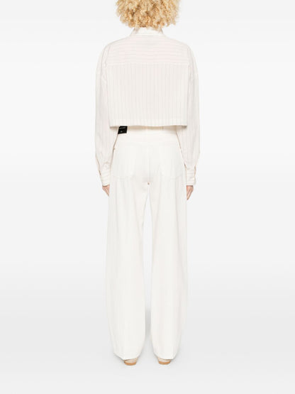Seven Linen trousers WHITE