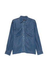 Seven Denim cotton shirt NAVY