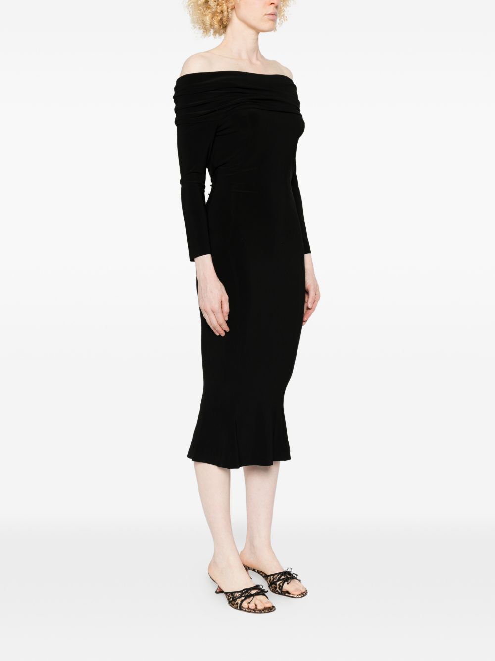 Norma Kamali Midi dress BLACK