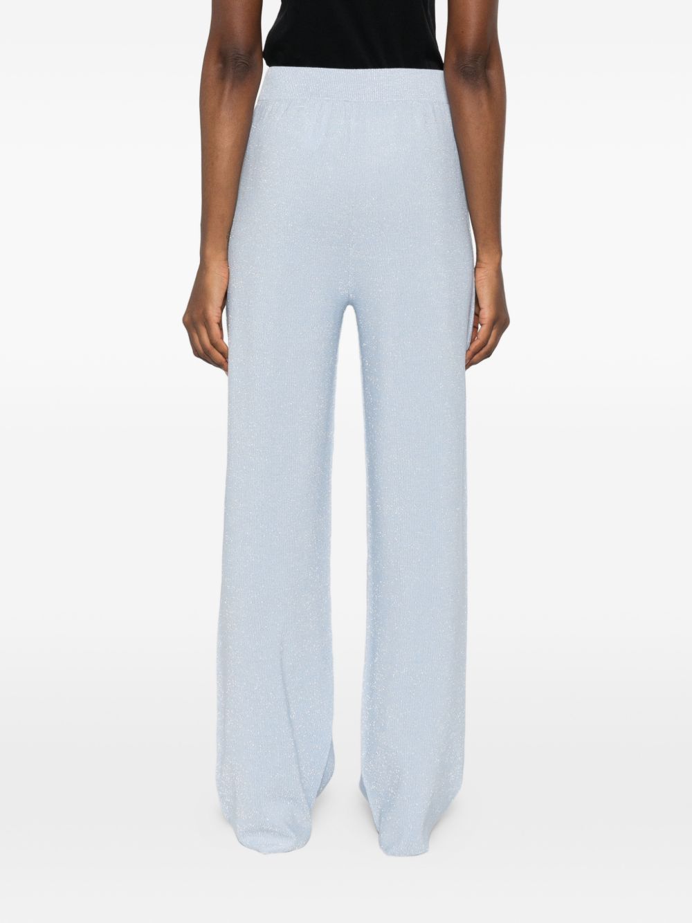 Fabiana Filippi Wide-leg trousers LIGHT BLUE