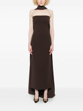 Solace London Martine maxi dress BROWN