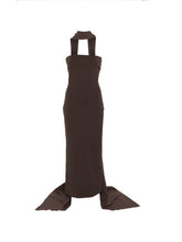 Solace London Martine maxi dress BROWN