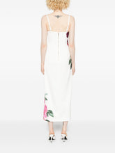 Alice + Olivia Printed long dress WHITE