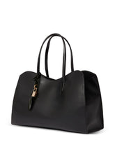 Stella McCartney Ryder Embossed Weekender Bag BLACK