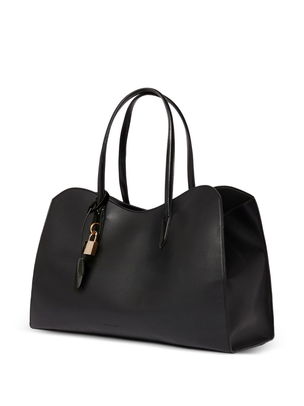 Stella McCartney Ryder Embossed Weekender Bag BLACK