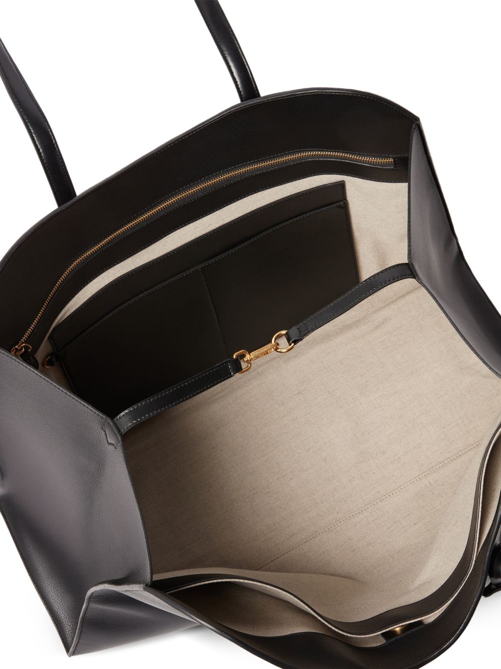Stella McCartney Ryder Embossed Weekender Bag BLACK