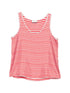 Pierre Louis Mascia Striped silk top RED