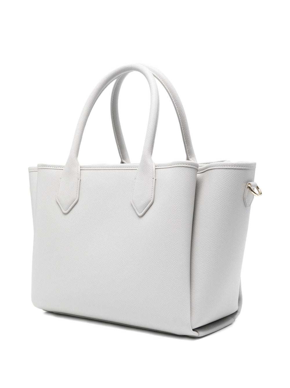 Emporio Armani Medium Finish Palmellato Shopper Gray