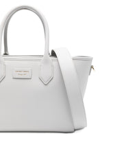 Emporio Armani Medium Finish Palmellato Shopper Gray