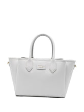 Emporio Armani Medium Finish Palmellato Shopper Gray