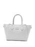 Emporio Armani Medium Finish Palmellato Shopper Gray