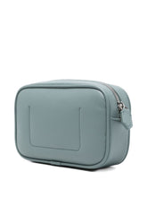 Emporio Armani Deer-print Camera Case With Shoulder Strap Gray