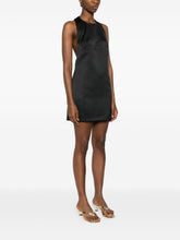 Elisabetta Franchi U-neck Mini dress BLACK