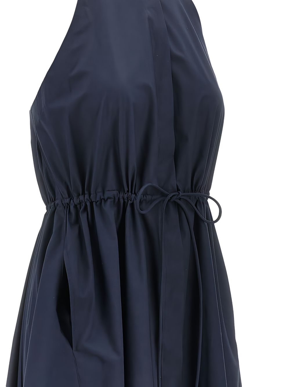 Emporio Armani Cotton chemisier dress NAVY