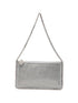 Stella McCartney Falabella Crystal Clutch Shoulder Bag SILVER