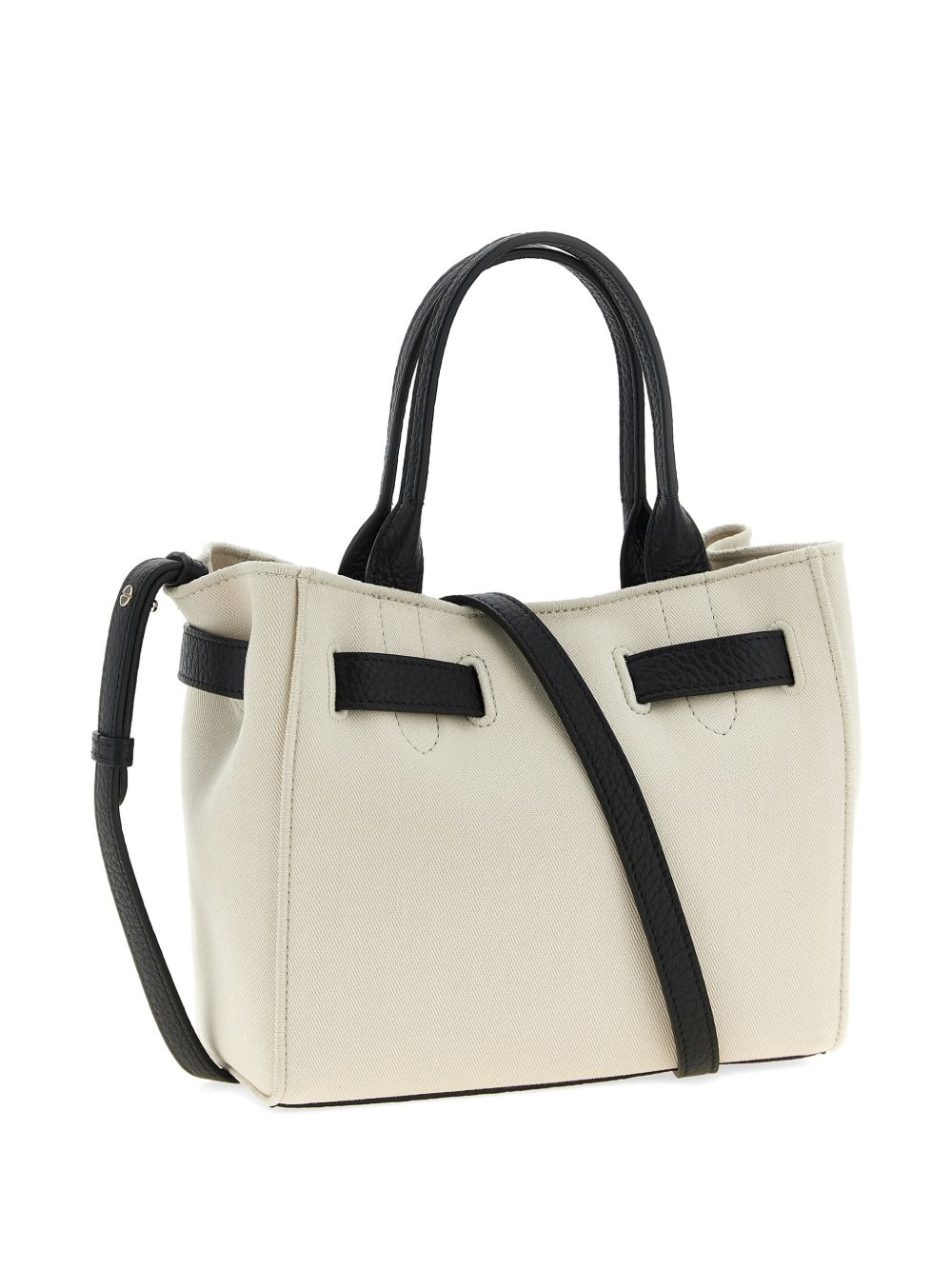 Tom Ford Audrey Small Grain Leather Tote Bag ECRU
