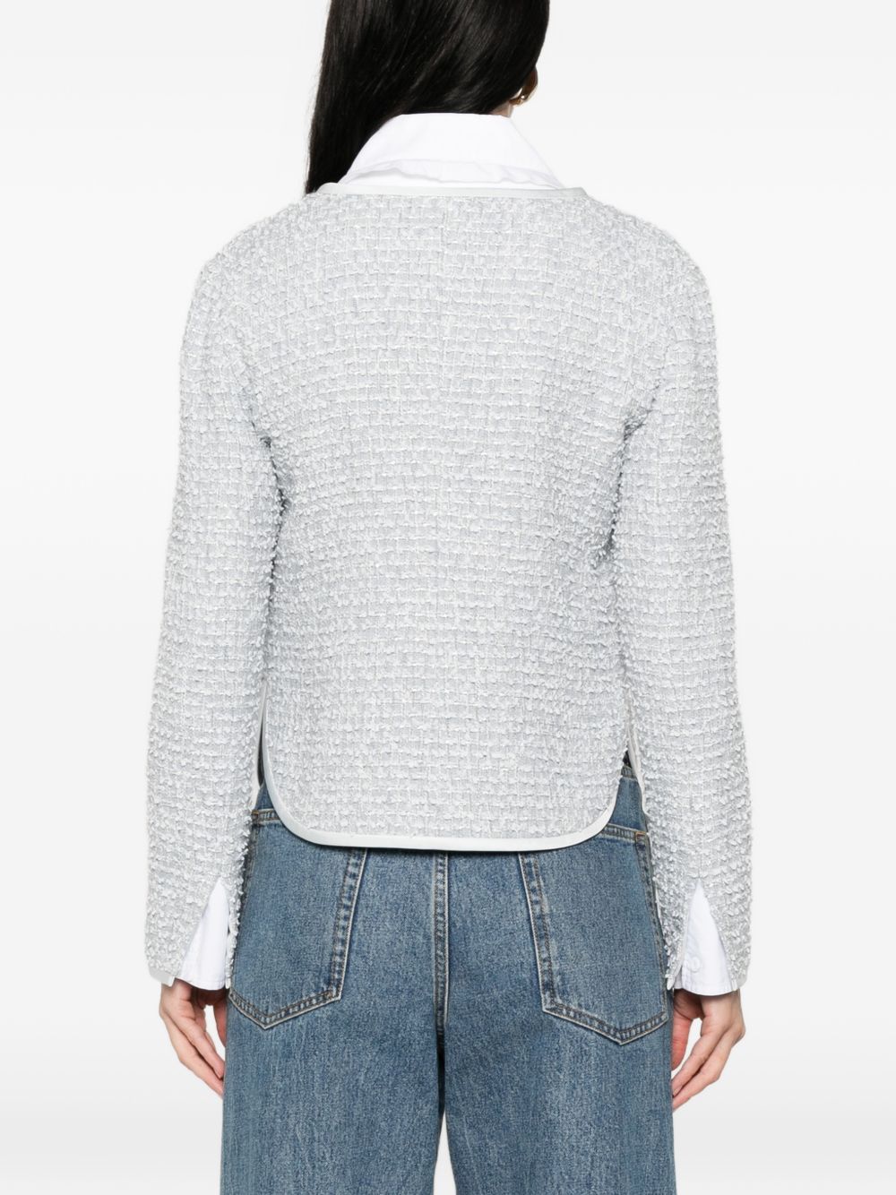 Emporio Armani Wool blend jacket GRAY