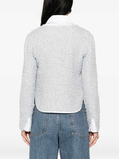Emporio Armani Wool blend jacket GRAY