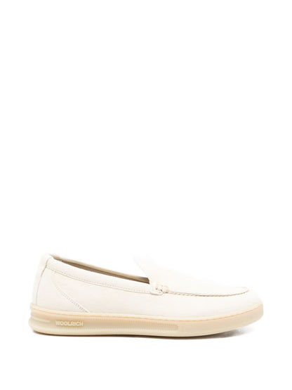 Woolrich Suede Loafers IVORY