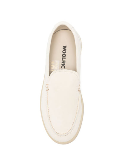Woolrich Suede Loafers IVORY