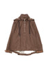Herno Hooded blouson jacket Brown