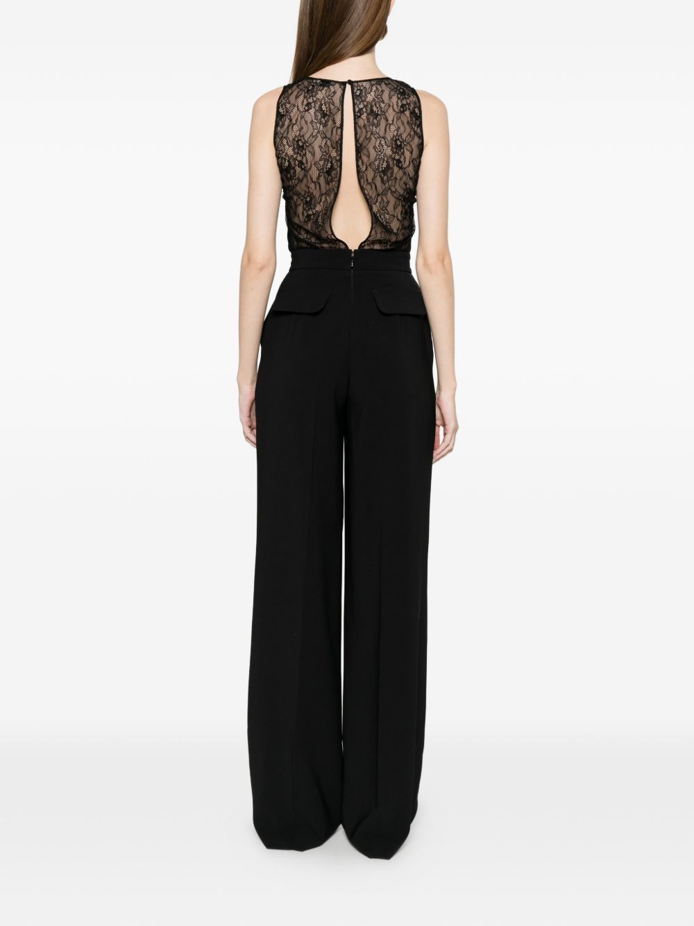Elisabetta Franchi Long jumpsuit BLACK