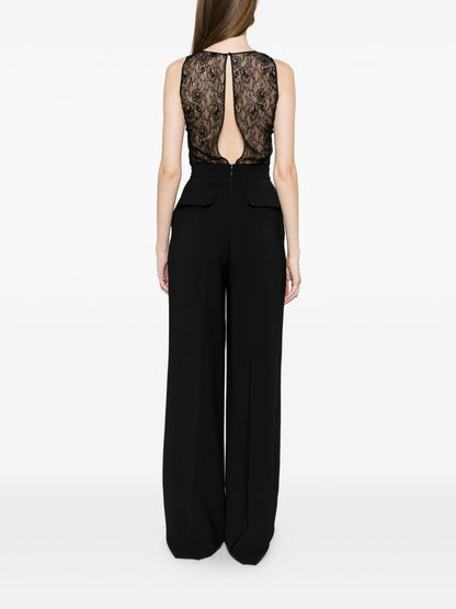 Elisabetta Franchi Long jumpsuit BLACK