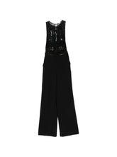 Elisabetta Franchi Long jumpsuit BLACK