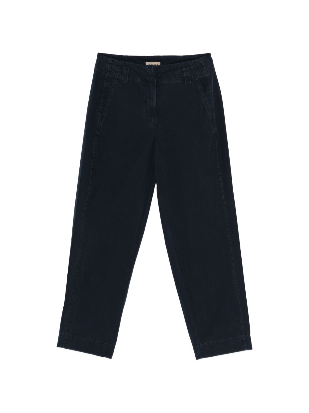 Woolrich Cotton carrot trousers NAVY