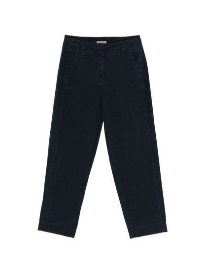 Woolrich Cotton carrot trousers NAVY