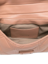 Emporio Armani Medium leather shoulder bag BEIGE