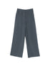 Emporio Armani Pinstriped trousers Gray